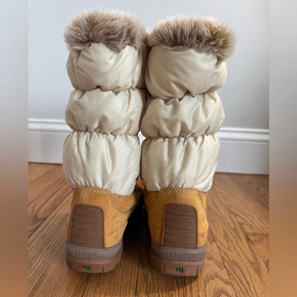 Timberland Women's Tan Winter Boots - Picture 4 of 8